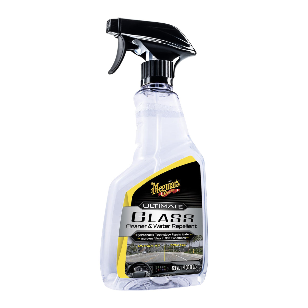 Meguiar's Meguiar's Ultimate Glass Cleaner & Water Repellent - Premium Glass and Window Cleaner for Quick