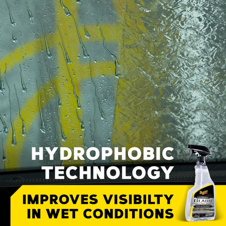 Meguiar's Meguiar's Ultimate Glass Cleaner & Water Repellent - Premium Glass and Window Cleaner for Quick