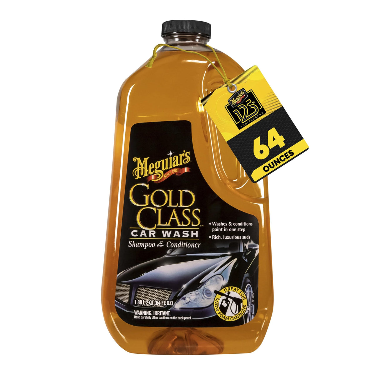 MEGUIARS WAX G7164 GOLD CLASS CAR WASH 64OZ