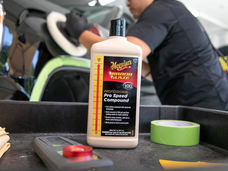 MEGUIARS WAX M10032 Meguiar's Pro Speed Compound , Fast-Cutting Rubbing Compound for Ca...