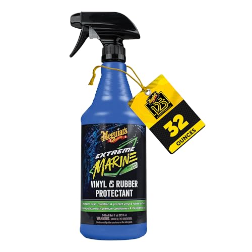 MEGUIARS WAX M180132 Meguiar's Extreme Marine Vinyl and Rubber Protectant , Premium RV a...