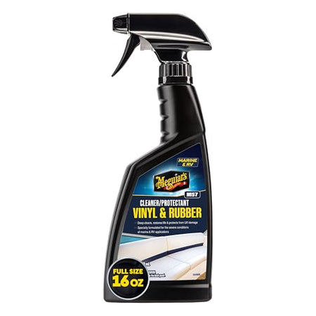 MEGUIARS WAX M5716SP Meguiar's M5716 Marine/RV Vinyl & Rubber Cleaner & Protectant, Boat...