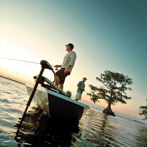 Minn Kota Minn Kota Edge Bow-Mount Electric Trolling Motor with Foot Pedal Control – 45 Lb. Thrust, 36 In.
