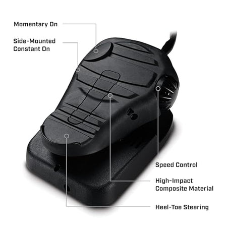 Minn Kota Minn Kota Edge Bow-Mount Electric Trolling Motor with Foot Pedal Control – 45 Lb. Thrust, 36 In.