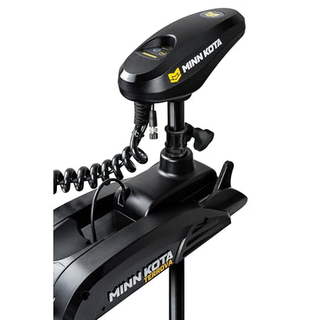 MINN KOTA 1358350 Terrova Bow-Mount Electric Trolling Motor with GPS, Spot-Lock – 55 ...