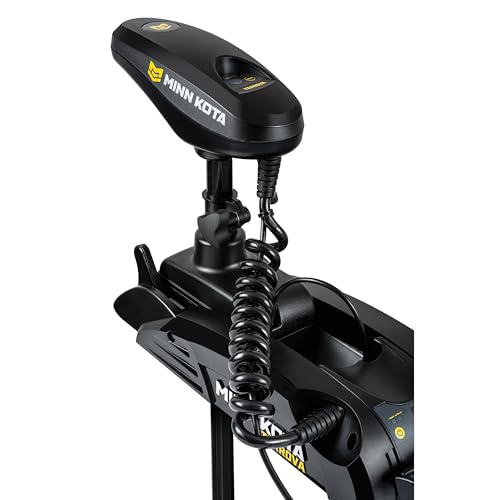 MINN KOTA 1358350 Terrova Bow-Mount Electric Trolling Motor with GPS, Spot-Lock – 55 ...