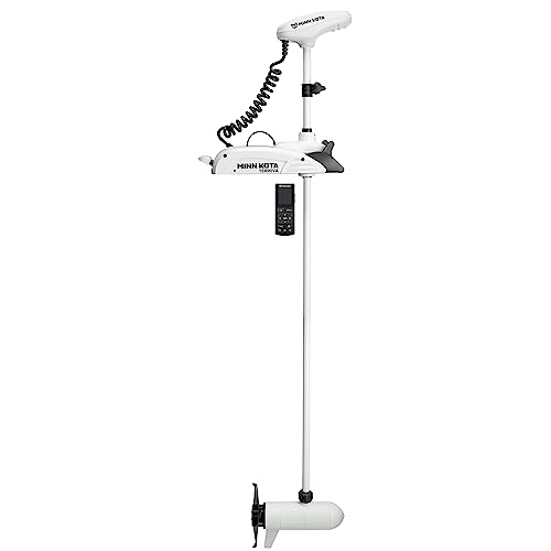 MINN KOTA 1363790 Riptide Terrova Bow-Mount Electric Trolling Motor with GPS, Spot-Lo...