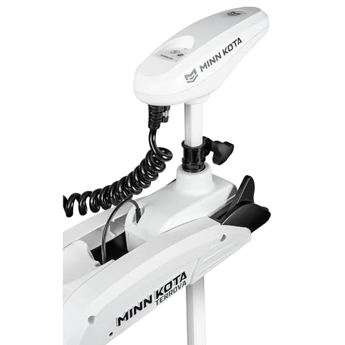 MINN KOTA 1363790 Riptide Terrova Bow-Mount Electric Trolling Motor with GPS, Spot-Lo...