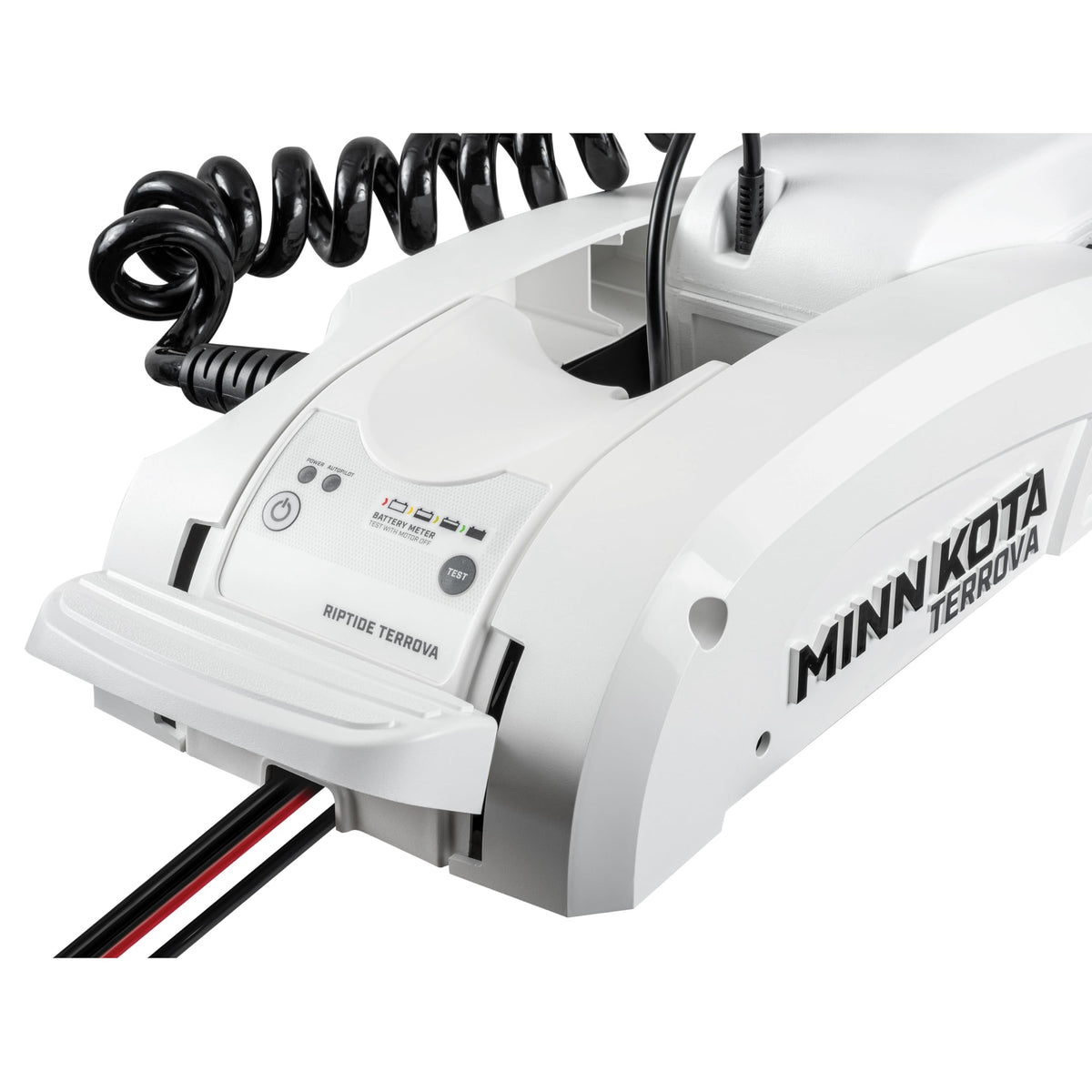 MINN KOTA 1363790 Riptide Terrova Bow-Mount Electric Trolling Motor with GPS, Spot-Lo...