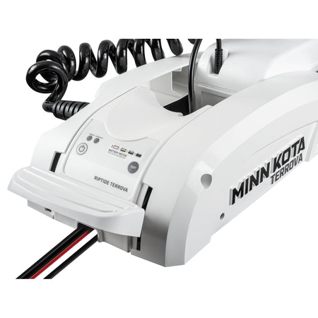 MINN KOTA 1363790 Riptide Terrova Bow-Mount Electric Trolling Motor with GPS, Spot-Lo...
