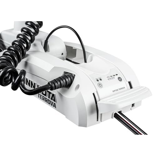 MINN KOTA 1363790 Riptide Terrova Bow-Mount Electric Trolling Motor with GPS, Spot-Lo...