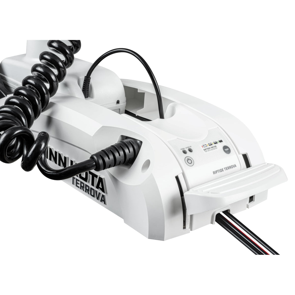 MINN KOTA 1363790 Riptide Terrova Bow-Mount Electric Trolling Motor with GPS, Spot-Lo...