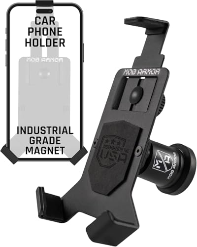 Mob Armor Mob Armor Heavy Duty Magnetic Phone Mount for Car - Universal Car Phone Holder for iPhone &