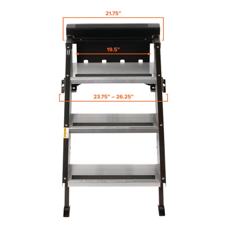 MOR/RYDE STP-206 MORryde - Step Above 2nd Generation RV Entry Step RV & Camper