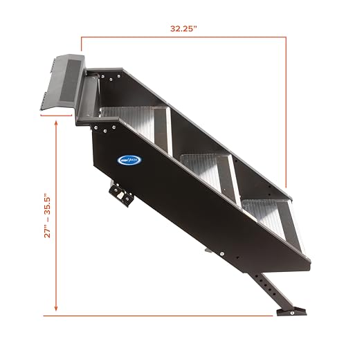 MOR/RYDE STP-206 MORryde -  Step Above 2nd Generation RV Entry Step RV & Camper