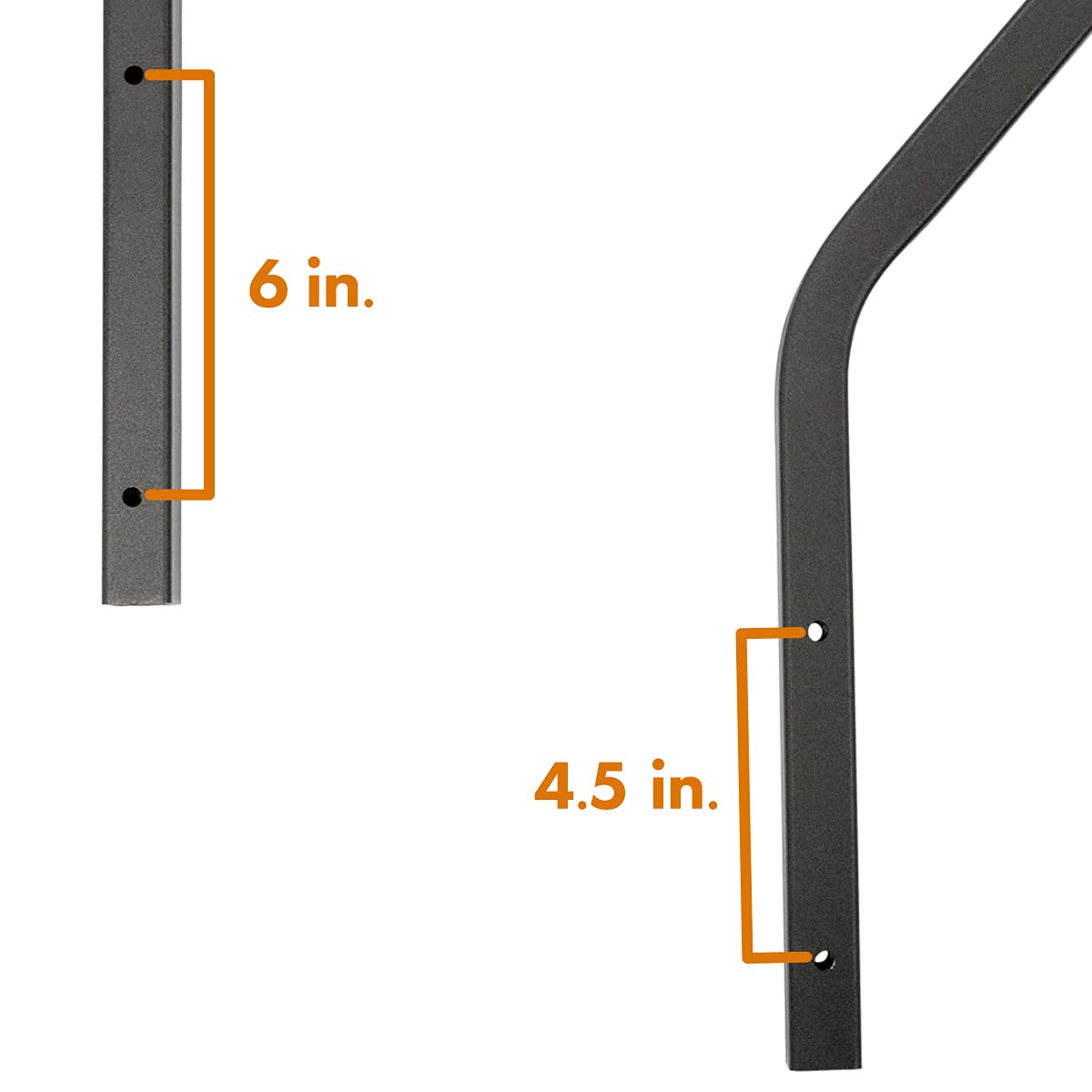 MOR/RYDE STP214-120H MORryde Handrail for 2nd Generation StepAbove - 4-Step RV & Camper