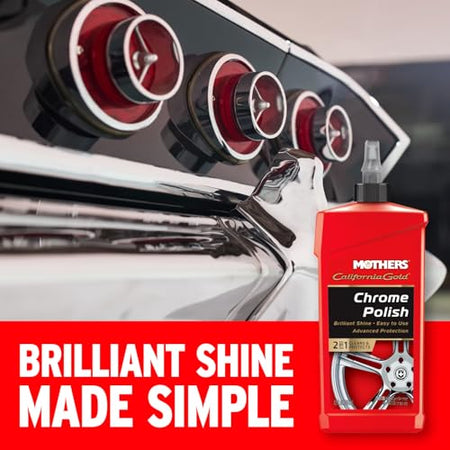 MOTHERS 05212 GOLD CHROME POLISH