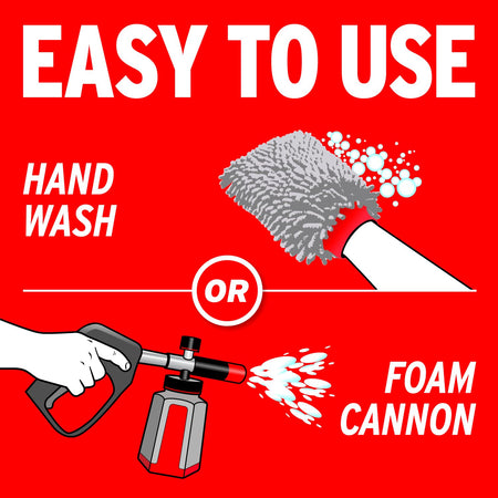 Mothers Mothers Triple Action Foam Wash, 100 oz. — pH Balanced, Eco-Friendly, Super-Sudsy, Foam Cannon,