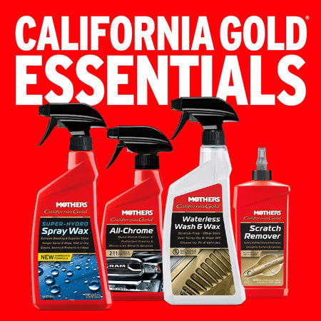 MOTHERS 05644 California Gold Waterless Wash & Wax, 24 oz. () Wheels & Tires