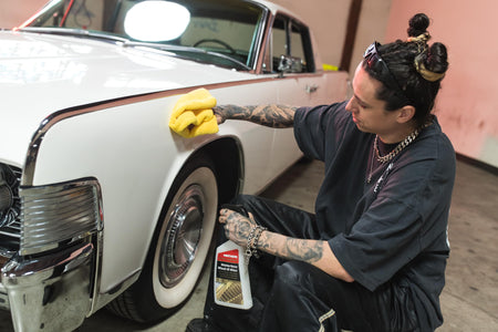 MOTHERS 05644 California Gold Waterless Wash & Wax, 24 oz. () Wheels & Tires