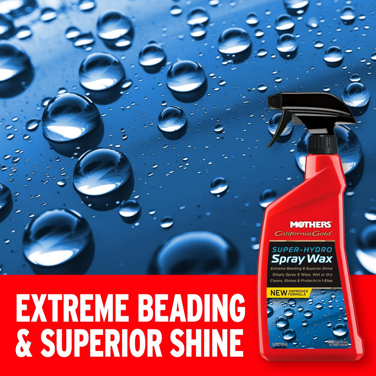 MOTHERS 05724 C.GOLD SPRAY WAX 24OZ