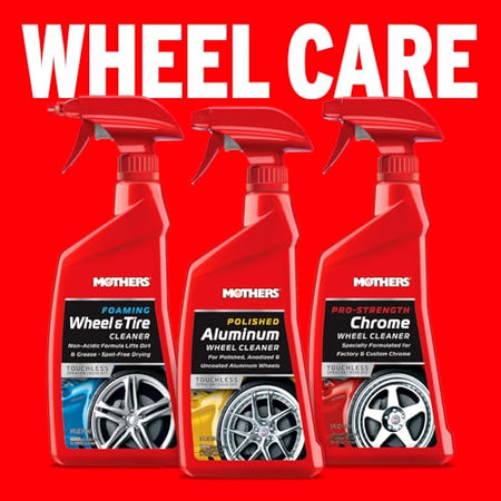 MOTHERS 06024 ALUM WHEEL CLEANR 24OZ