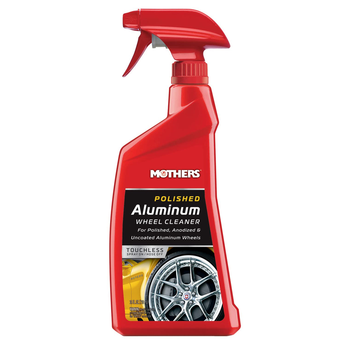 MOTHERS 06024 Polished Aluminum Wheel Cleaner, 24 oz. () Wheels & Tires