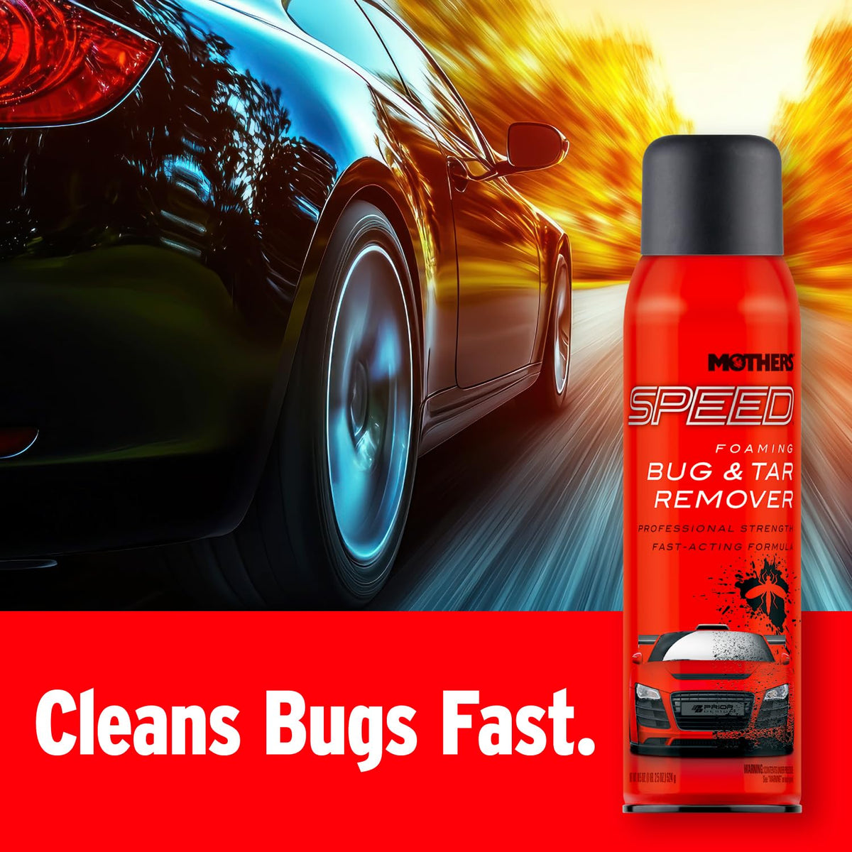 MOTHERS 16719 SPEED BUG & TAR REMOVER 19OZ