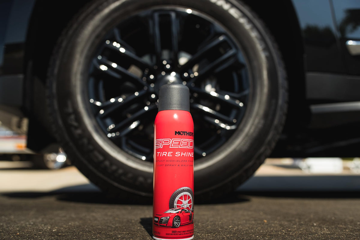 MOTHERS 16915 Speed Tire Shine, 15 oz. Aerosol () Wheels & Tires