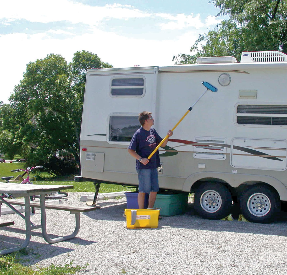 MR. LONGARM 2408 Fiber Glass and Aluminum Extension Pole Camping & Outdoor
