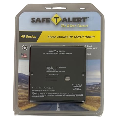 MTI INDUSTRY 45-742-BL 45742BL COMBINATION CARBON MONOXIDE/PROPANE RV & Camper