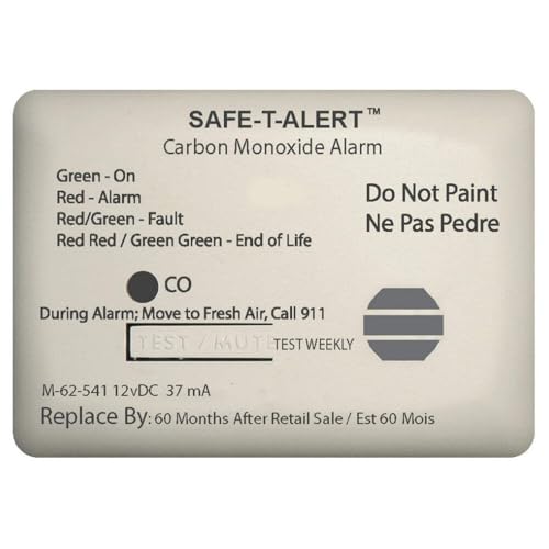 MTI INDUSTRY 62541WTMAR MARINE CO DETECTOR SURF MNT WHT