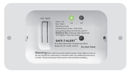 MTI INDUSTRY 85741WTTR COMBINATION CARBON MONOXIDE/PROPANE