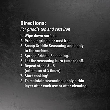 BLACKSTONE BLACKSTONE 4146 Griddle Seasoning and Cast Iron Conditioner, White