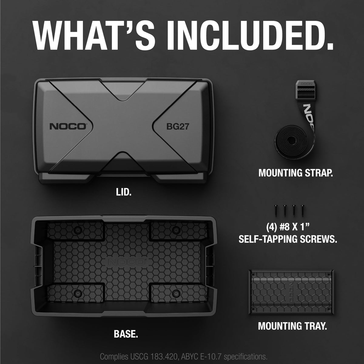 NOCO 6CBG27 Marine & Electronics