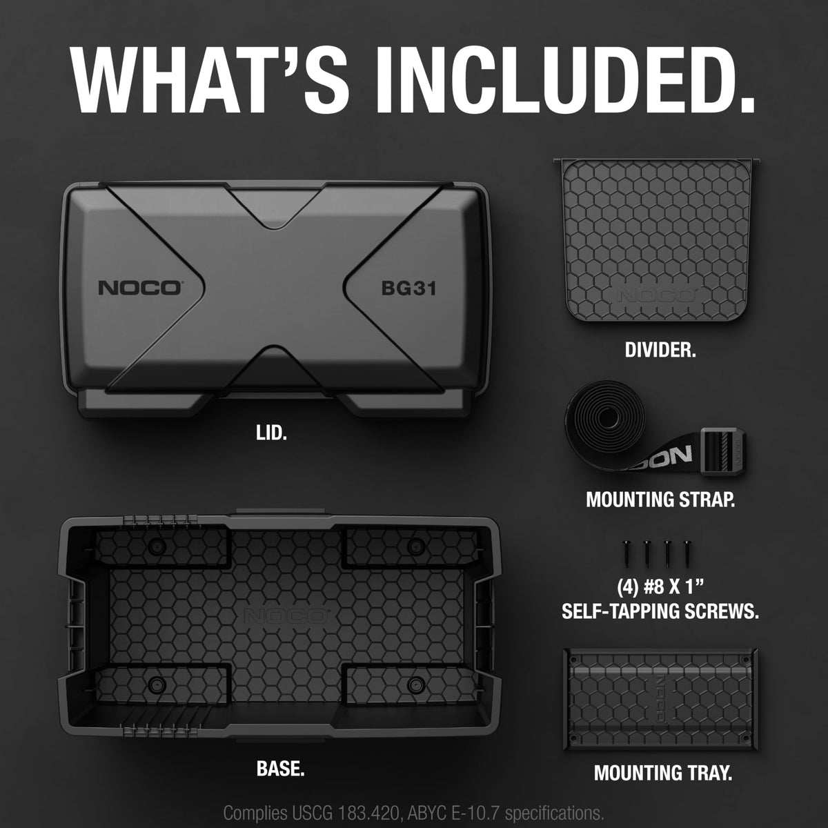 NOCO 6CBG31 Marine & Electronics