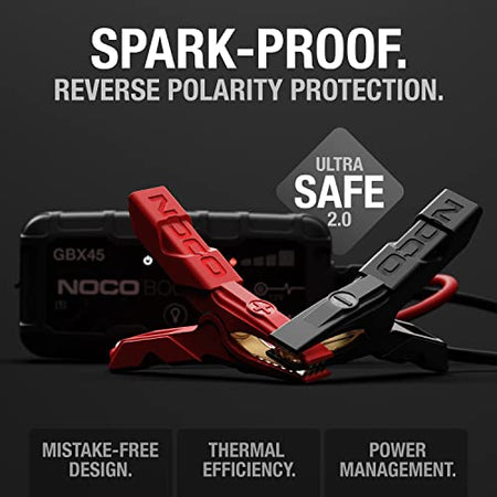 NOCO NOCO Boost X GBX45: 1250A UltraSafe Jump Starter – 12V Lithium Battery Booster Pack, Portable Jump Box,