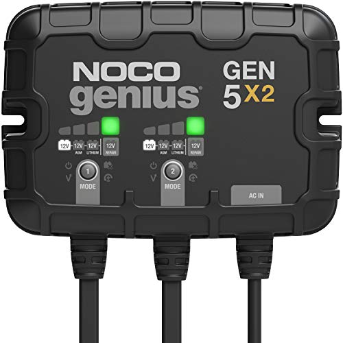 NOCO GEN5X2 2-BANK 10A ONBOARD BATTERY CHARGER