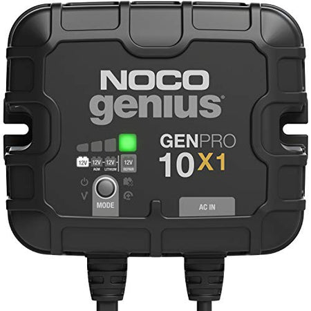 NOCO GENPRO10X1 1-BANK 10A ONBOARD BATTERY CHARGER