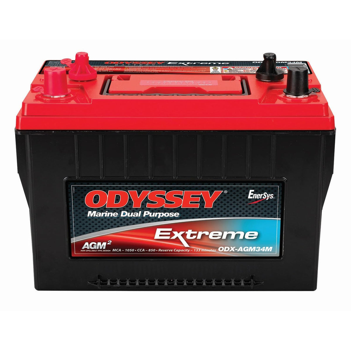 ODYSSEY ODX-AGM34M Battery Extreme Series AGM Battery Engine & Performance