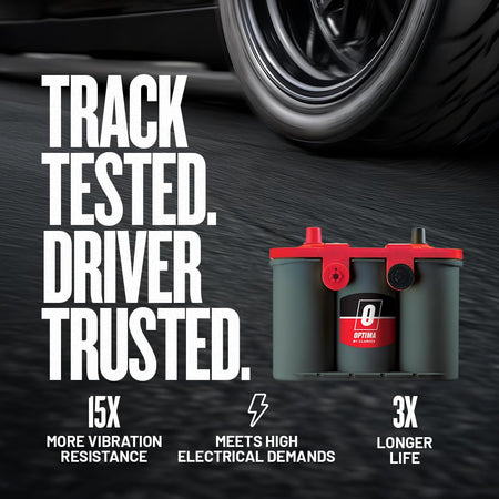 OPTIMA BAT. 8004-003 OPTIMA Batteries High Performance 34/78 RedTop Sealed AGM Car, Truc...