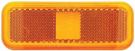 OPTRONICS Optronics A-44ABP Amber Replacement Lens for Rectangular Marker/Clearance Light