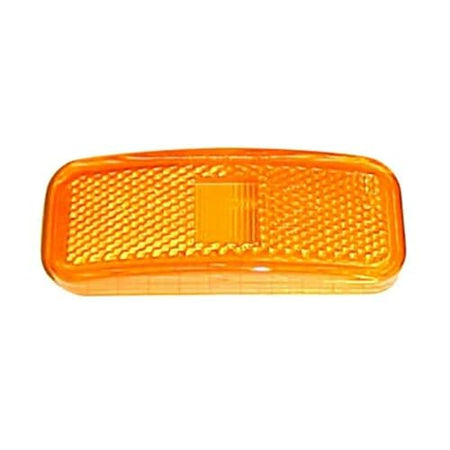 OPTRONICS A44ABP AMBER LENS RECT CLNCE LIGHT
