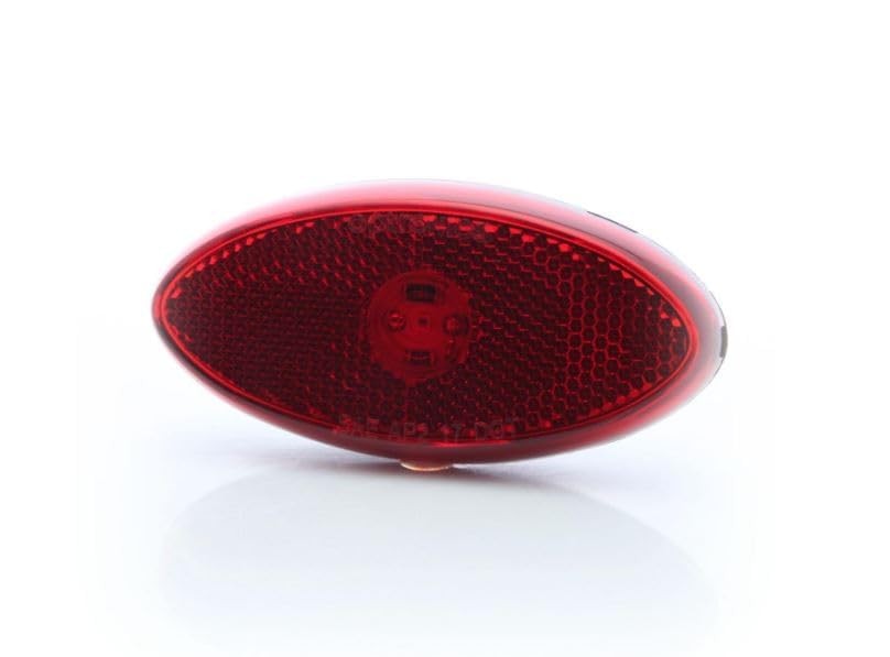 OPTRONICS MCL0030RBBP CL0030RBBP LED OVAL MARKER LIGHT REFLEX LENS Marine & Electronics