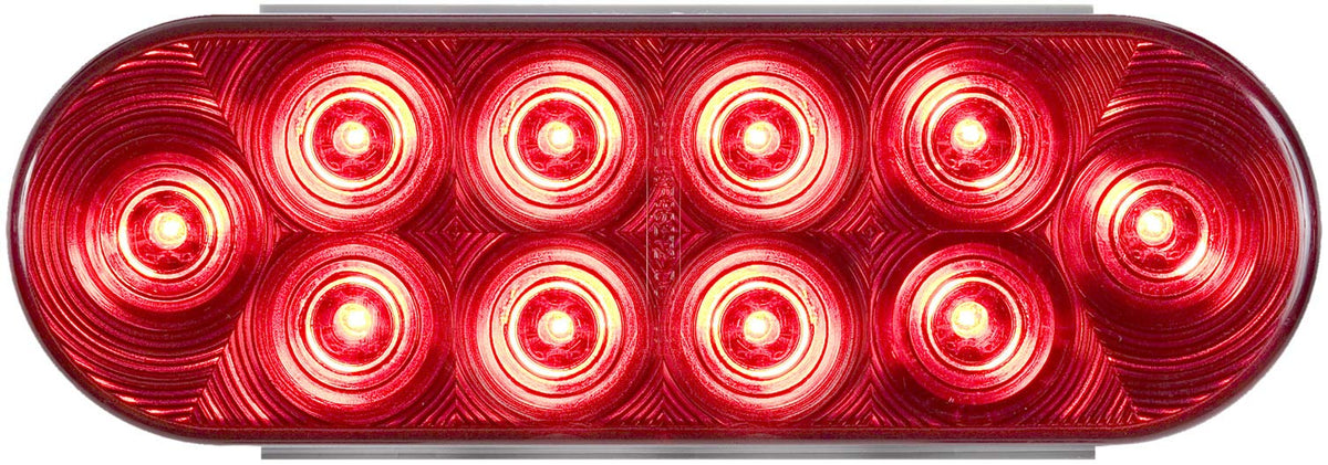 OPTRONICS STL72RB LED TAIL LIGHT  6'GROMMET MOUNT 10D Truck & Exterior