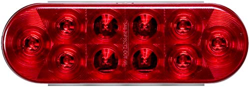 OPTRONICS STL72RB LED TAIL LIGHT 6'GROMMET MOUNT 10D