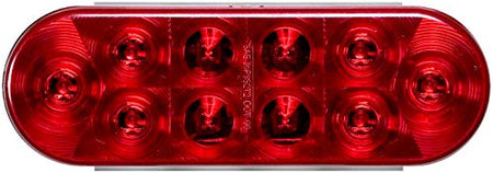 OPTRONICS STL72RB LED TAIL LIGHT 6'GROMMET MOUNT 10D