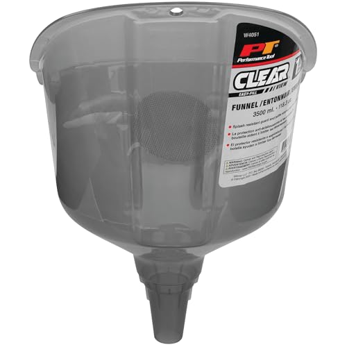 PERFORM TOOL W4051 CLEAR VIEW EASY-FILL FUNNEL 1 GALLO