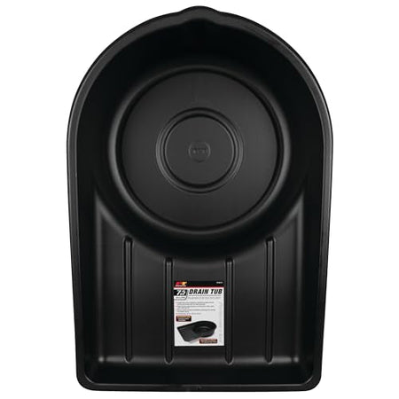PERFORM TOOL W4072 Performance Tool 7.5 Gallon Polyethylene Oil Drain Tub Engine & Performance