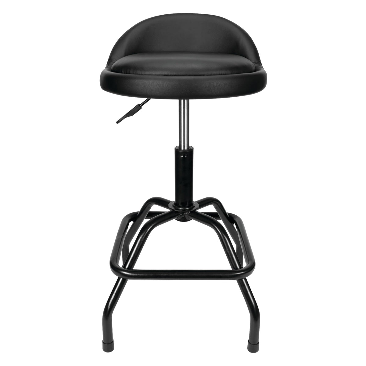 PERFORM TOOL W85011 Performance Tool  Pneumatic Swivel Bar Stool with Back Support, 360...